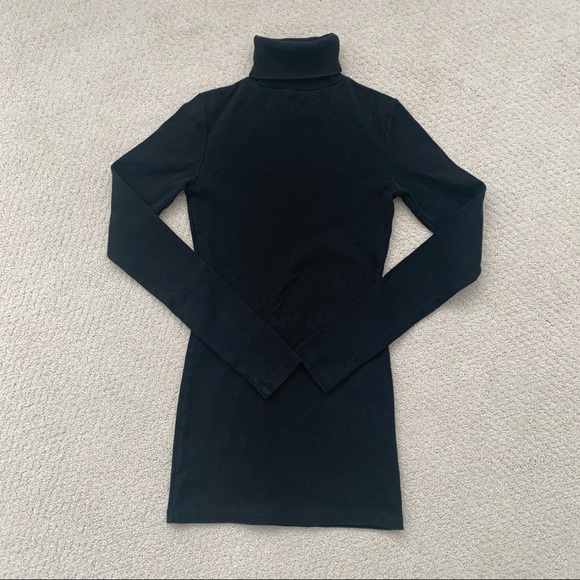 OAK + FORT Sweaters - Oak + Fort Ribbed Turtleneck Long Sleeve